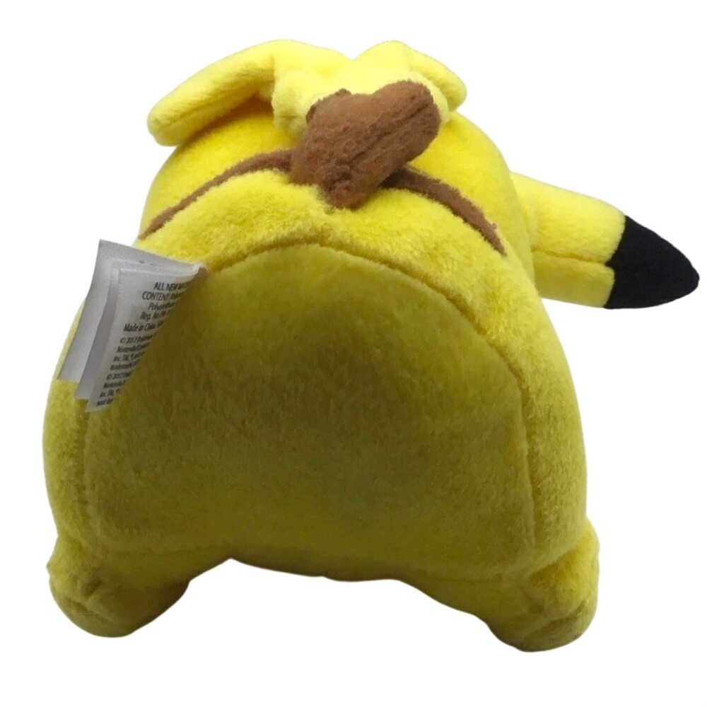 Pikachu Plush Small Yellow Pokemon Sitting Stuffed Toy T18587 - Picture 6 of 6